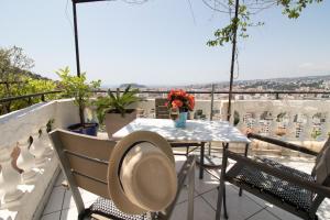 Balkón nebo terasa v ubytování Le Panoramic Boutique Hôtel