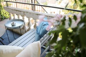 Balkón nebo terasa v ubytování Le Panoramic Boutique Hôtel