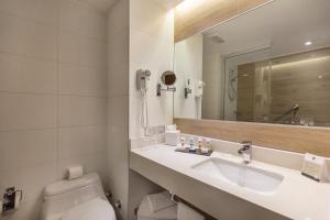 Koupelna v ubytování Radisson Blu Plaza El Bosque Santiago
