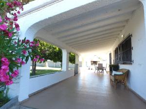 TV a/nebo společenská místnost v ubytování Chalet Garcia