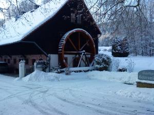Landgasthof Geiersmühle v zimě