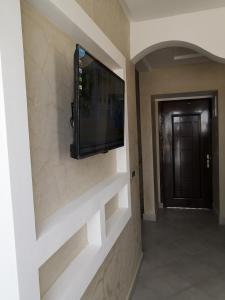 TV a/nebo společenská místnost v ubytování My Home Mirelft