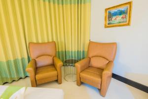 Posezení v ubytování Asawann Hotel Nongkhai