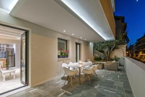 Balkón alebo terasa v ubytovaní Estia Boutique Apartments