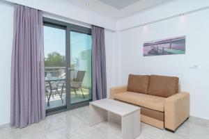 Posezení v ubytování Eridon Suites
