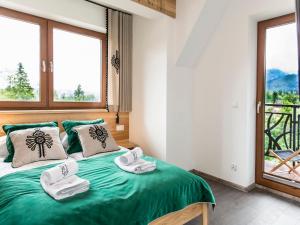 Výhľad na hory alebo výhľad na hory priamo z apartmánu