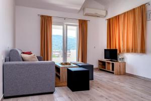 TV a/nebo společenská místnost v ubytování Apartments Marković
