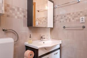 Koupelna v ubytování Apartments Marković