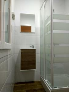 A bathroom at Apartamentos Ciempozuelos