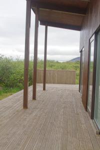 Balkón nebo terasa v ubytování Luxury Cottage, Golden Circle HG-4618