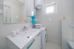 Koupelna v ubytování Guesthouse Klara