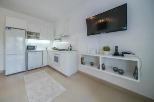 Kuchyň nebo kuchyňský kout v ubytování Guesthouse Klara