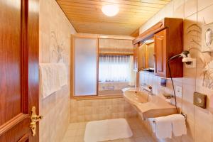 Koupelna v ubytování Hotel Astoria