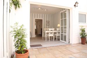 Patio nebo venkovní prostory v ubytování Ferienhaus Witte Huuske