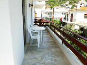 Balkón nebo terasa v ubytování Kaikas Studios & Apartments