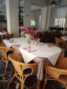 Posezení v ubytování Albergo Lungomare