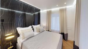 Posteľ alebo postele v izbe v ubytovaní Illyria Luxury Studio Apartments