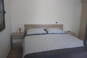 Postel nebo postele na pokoji v ubytování Modrave Robizon