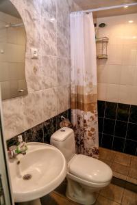 Koupelna v ubytování Aregak B&B and Tours