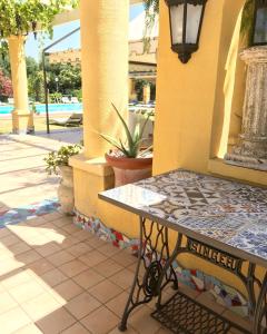 Bazén v ubytování Hotel Villa Rita nebo v jeho okolí