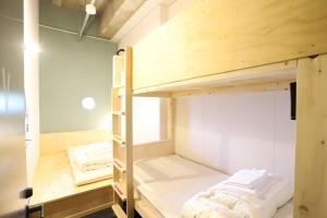 Postel nebo postele na pokoji v ubytování Hostel Tomar
