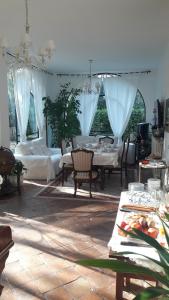 Posezení v ubytování Villa Orsini