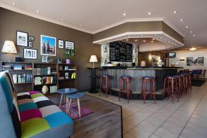 Posezení v ubytování Hotel Berliner Bär