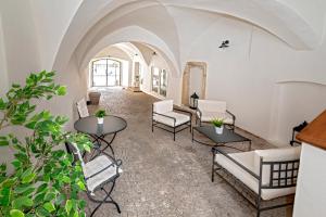 Posezení v ubytování TGM Hotel Residence