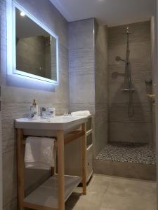 Ванная комната в Tres Bel Appartement Vieux Port De Bastia