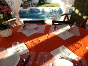 The swimming pool at or close to Sole D'oro IUN S4354