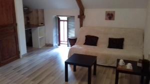 Kuchyň nebo kuchyňský kout v ubytování Chambre d'Hôtes Ty Men