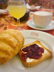 Ontbijt beschikbaar voor gasten van Albergo Le Sorgenti