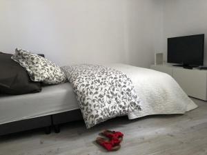 Posteľ alebo postele v izbe v ubytovaní Nico Apartments