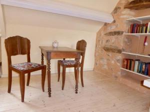 Knihovna v bed and breakfast