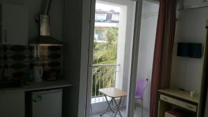 מטבח או מטבחון ב-Delphin Hotel Side