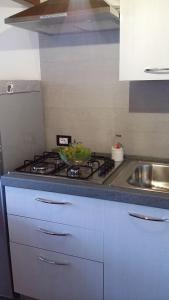 Küche/Küchenzeile in der Unterkunft Il Dammuso di Tanit