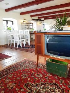 Posezení v ubytování Gårdshotellet