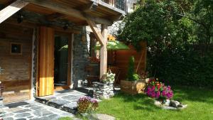 Zahrada ubytování Chalet ZenArcs