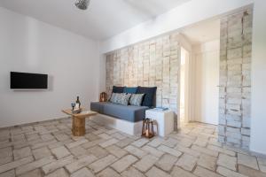A television and/or entertainment centre at Elia Residences Santorini