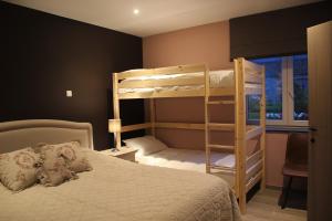 Postel nebo postele na pokoji v ubytování B&B Dotter 17