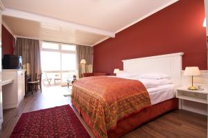 Giường trong phòng chung tại Boutique-Hotel Alter Gerichtshof