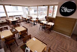 A restaurant or other place to eat at Hotel Evsen