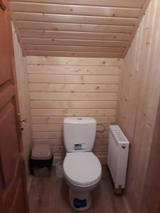 イズキにあるAnastasiyaの小さなバスルーム(トイレ、暖房付)