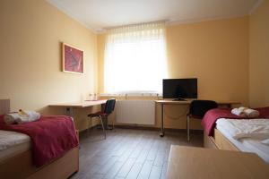 TV a/nebo společenská místnost v ubytování S Hotel