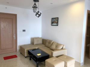 Căn hộ nghỉ dưỡng Mường Thanh apartment tesisinde bir oturma alanı