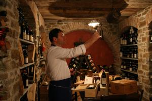 Nápoje v ubytování Villa San Carlo