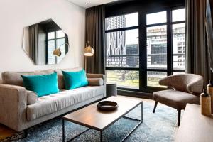 Posezení v ubytování The Onyx Apartment Hotel by NEWMARK