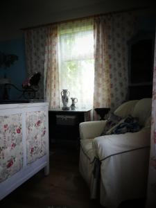 Posezení v ubytování Venkovské apartmány Tiché pastviny