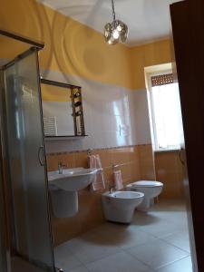 Phòng tắm tại Lux Appartamento