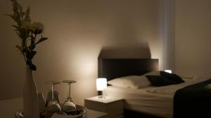 Voodi või voodid majutusasutuse Hotel Bílý Koníček toas